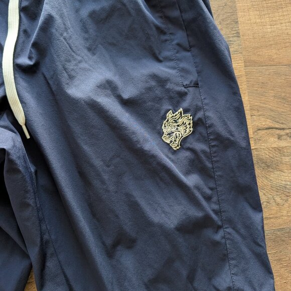 Darc Sport Wolves Club Pants Men Medium Blue Track Sweatpants Joggers Gym Active - Picture 4 of 6